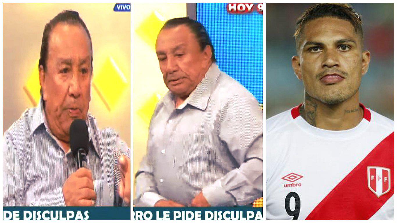 Tito Navarro abandonó programa en vivo tras pedir disculpas a Paolo Guerrero (VIDEO)