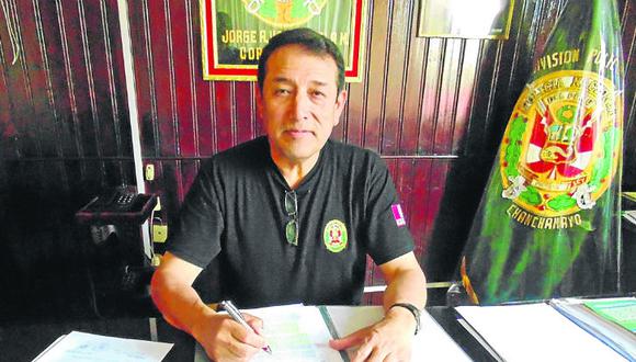 Coronel PNP Jorge Armando Valenzuela promete paz en Pichanaki