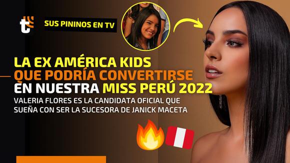 Valeria Flores candidate for Miss Peru 2022