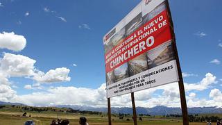 Gobierno Regional del Cusco pide que aeropuerto de Chinchero se entregue a finales del 2024