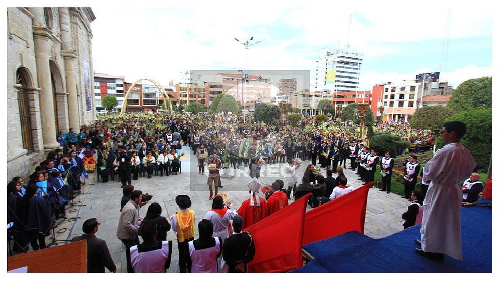 Semana Santa inicia con mensaje de reflexión de Arzobispo de Huancayo (FOTOS)