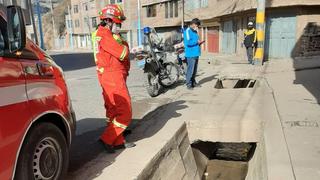 Sujetó encontró la muerte dentro de una canaleta en Puno