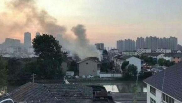 China: Incendio en edificio deja al menos 22 personas muertas