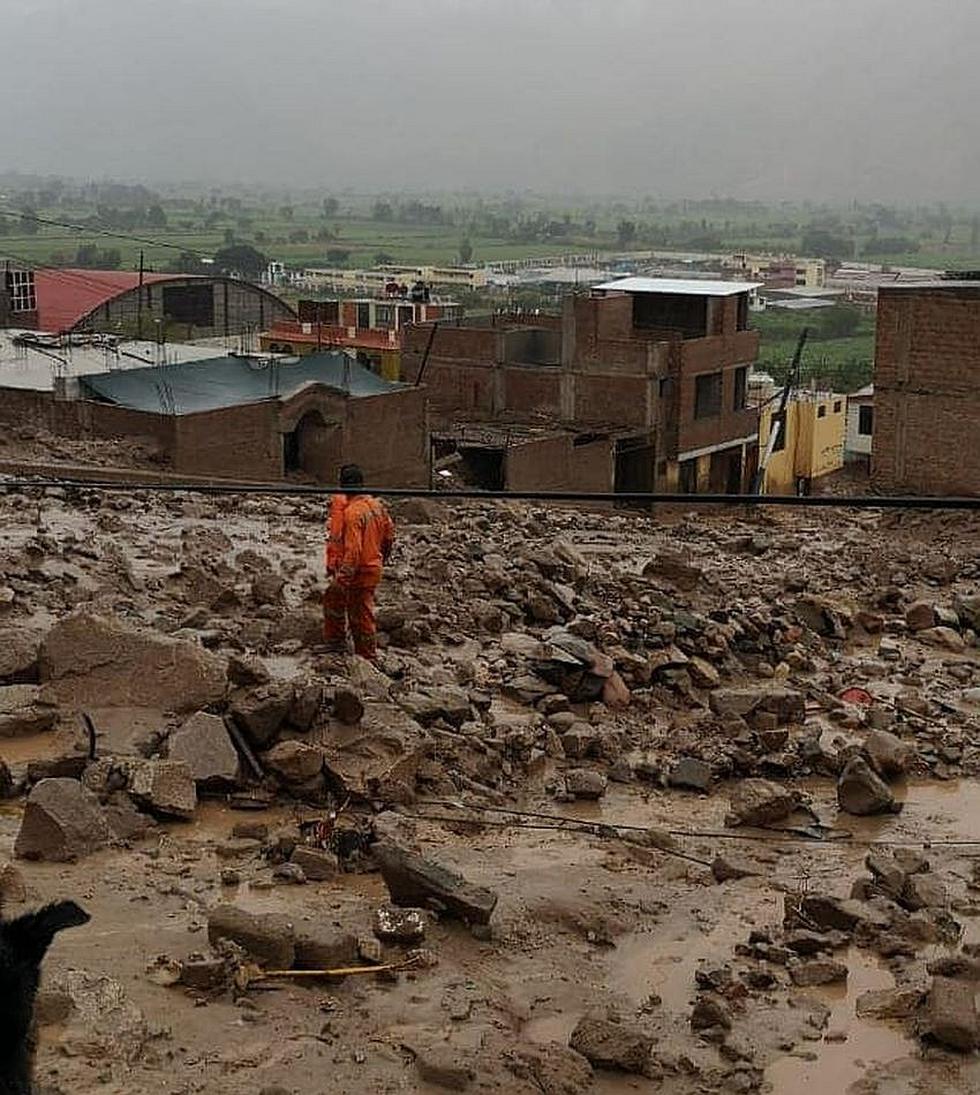 Las imágenes del huaico que azotó Aplao  (FOTOS)