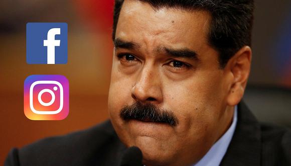 Crisis en Venezuela: Facebook e Instagram retiran insignia de cuenta verificada a Nicolás Maduro