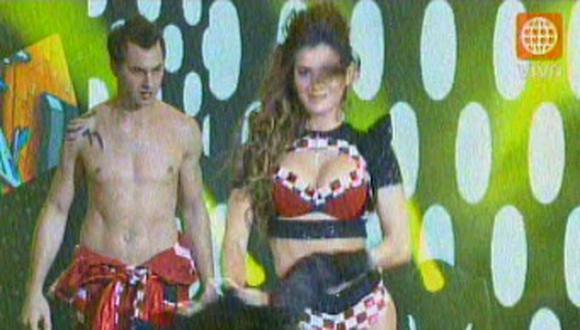 Video: Korina Rivadeneria calentó el Gran Show bailando reggaeton