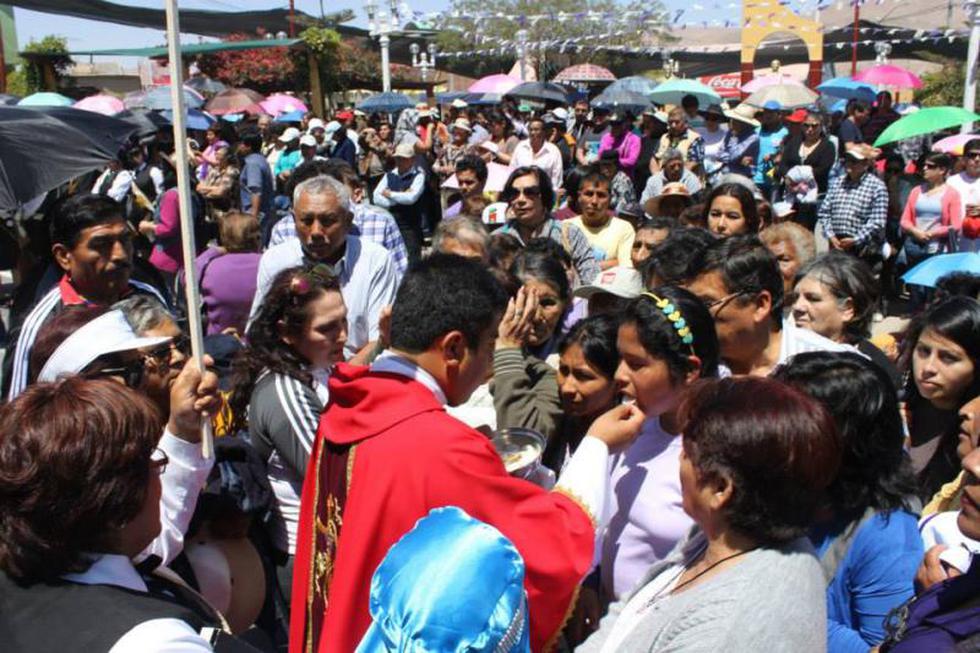 Imagen del Señor de Locumba se despide de fieles (Fotos)