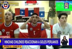 Perú vs Chile: Así reaccionaron hinchas chilenos a la derrota de su selección frente a la “Blanquirroja”