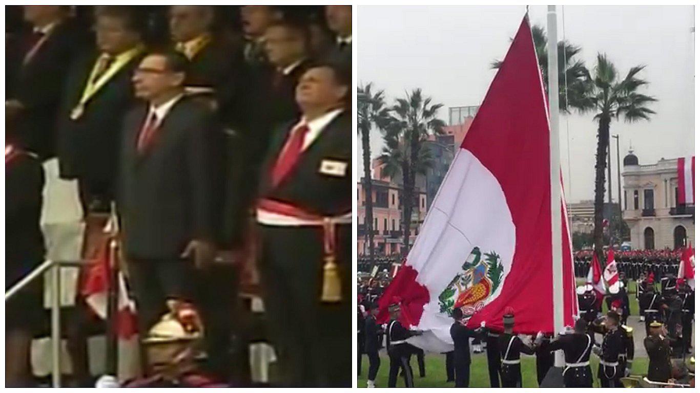 Día de la Bandera: Así fue la ceremonia en Plaza Bolognesi (VIDEO)