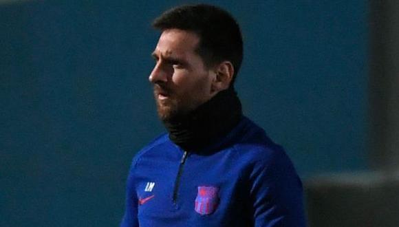 Lionel Messi tiene contrato en el Barcelona hasta junio de 2021. (AFP)