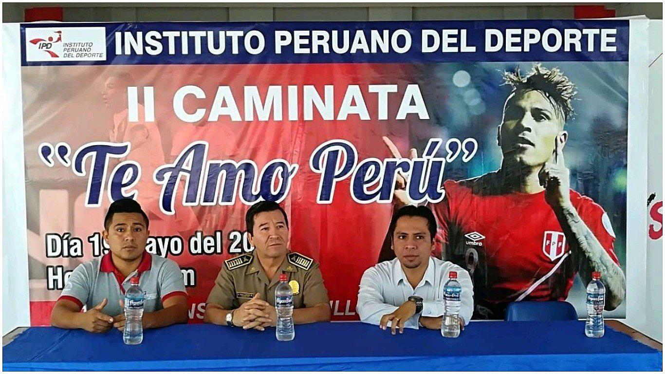 Marcha en respaldo a Paolo Guerrero organiza el IPD-La Libertad 