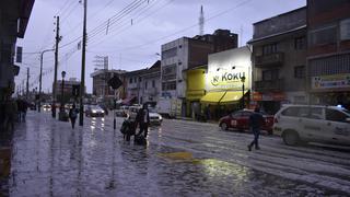 La región Junín seguirá soportando lluvias y granizadas