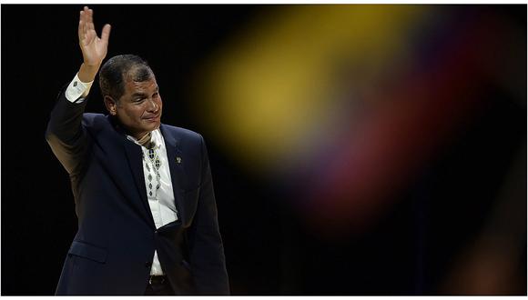 Rafael Correa agradece a ecuatorianos el "privilegio" de haberles servido diez años