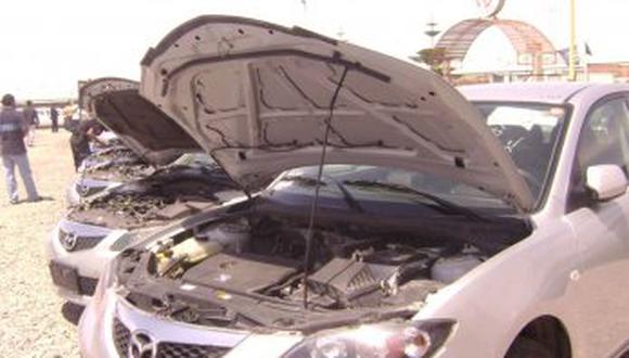Tacna: Incautan 193 vehículos importados de segundo uso