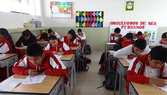 1,390 escolares de secundaria rendirán prueba ECE en Mariscal Nieto