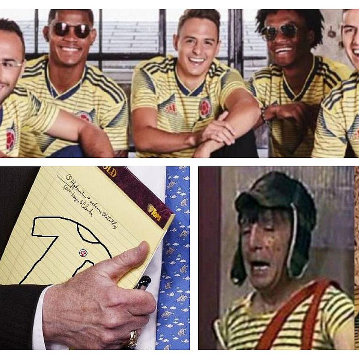 Descodificar tubo respirador Gato de salto Crean memes de la nueva camiseta de la selección colombiana (FOTOS) |  DEPORTES | CORREO