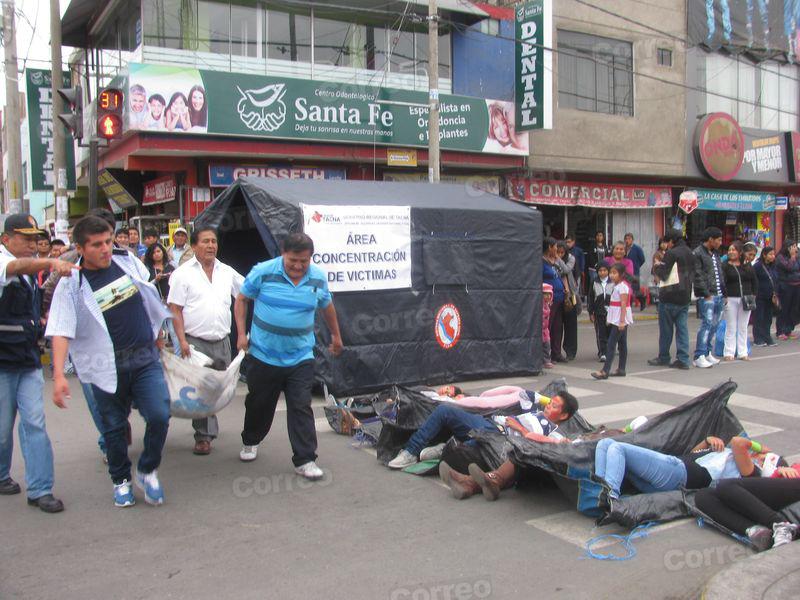 Tacna recuerda el 23 de junio del 2001 con simulacro regional de sismo y tusnami