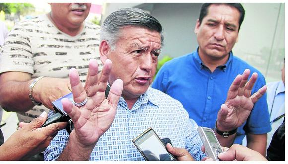 César Acuña: “El alcalde Elidio tiene que decir por qué Trujillo ha perdido 4 años con él”
