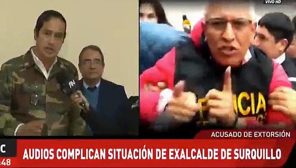 Alcalde de San Juan de Lurigancho no niega amistad con Gustavo Sierra (VIDEO)
