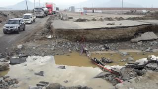 Desborde de las aguas de la quebrada El León afectaron carreteras de Trujillo (FOTOS) 