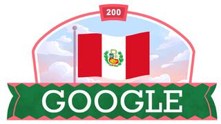 Google dedica un doodle al Perú como homenaje por su bicentenario