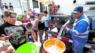 Piura: Restricción de agua continuará en los próximos días 