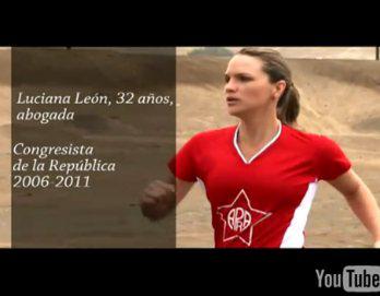 Vea el spot de campaña de Luciana León