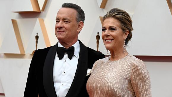 Tom Hanks fue dado de alta del hospital australiano donde estaba aislado el 17 de marzo.  (AFP).