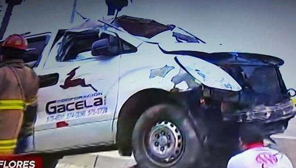 ​Miraflores: accidente en la Costa Verde genera caos vehicular