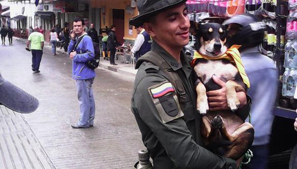 Alud en Colombia: increíble rescate de un perro en el río (VIDEO)