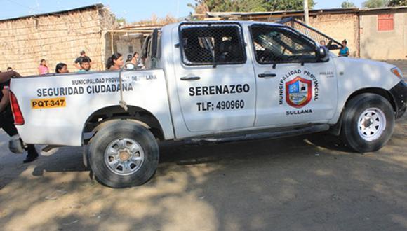 Agentes de Serenazgo detuvieron a individuos luego que se metieron a robar a una cochera