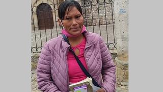 Mujer boliviana busca a sus hijos en Juliaca 