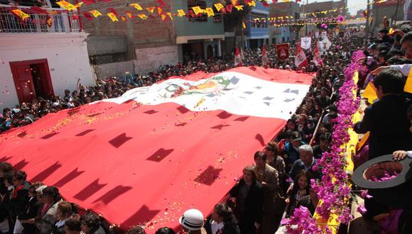 Bandera gigante del Perú se colocará en Campo de la Alianza