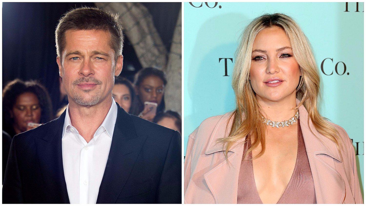 Kate Hudson contó la verdad de su supuesto romance con Brad Pitt