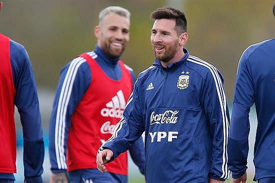 Selección argentina: Messi se integró a los entrenamientos con miras a la Copa América (VIDEO)