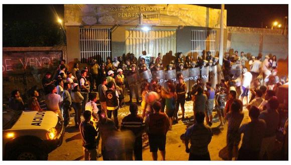 Los vecinos de Sullana exigen el cierre definitivo del bar donde mataron a un vigilante