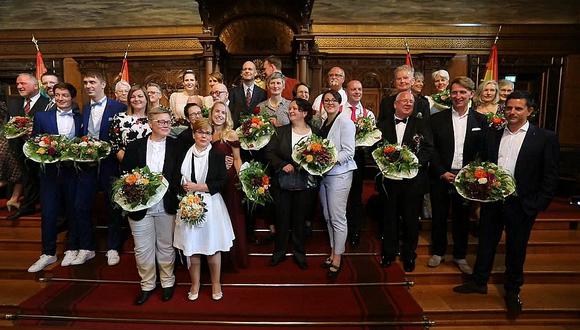 Alemania celebra las primeras bodas gais de su historia (VIDEO)