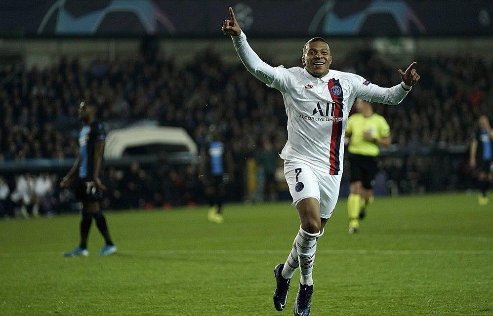 PSG vs. Brujas: Kylian Mbappé anotó 'hat-trick' y logra récord en la Champions League (VIDEOS)