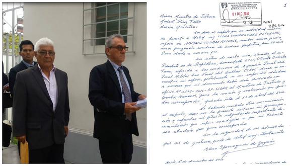 Terrorista Elena Iparraguirre envió carta a ministra Marisol Pérez Tello