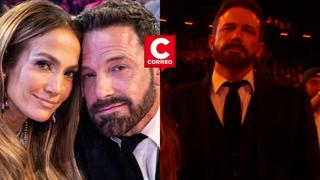 Ben Affleck se hace viral por sus gestos durante la gala de los Grammy (VIDEO)