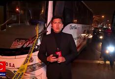 Chorrillos: extorsionadores disparan contra bus de empresa San Genaro que iba lleno de pasajeros