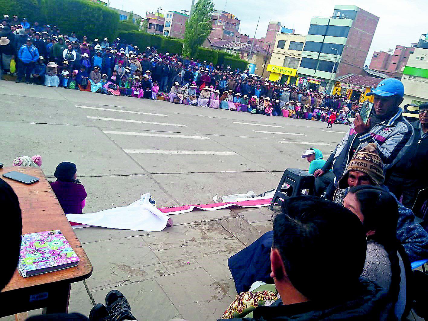 Tras paralización ilaveños dan tregua de 72 horas al gobierno central