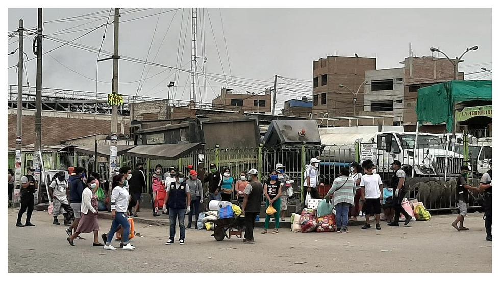 Trujillanos desafían coronavirus y abarrotan mercados (FOTOS)