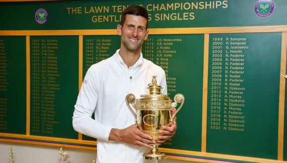 Novak Djokovic ganó el título de Wimbledon. (Foto: Wimbledon)