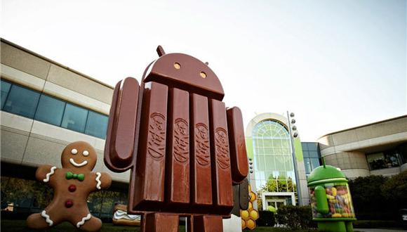 'KitKat' es el nombre de la nueva versión de Android