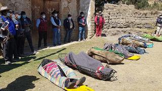 Policía busca a responsables del incendio que causó la muerte de ocho comuneros en Cusco (VIDEO)