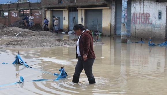 Huancayo: evalúan declarar en emergencia distrito afectado por intensa lluvia