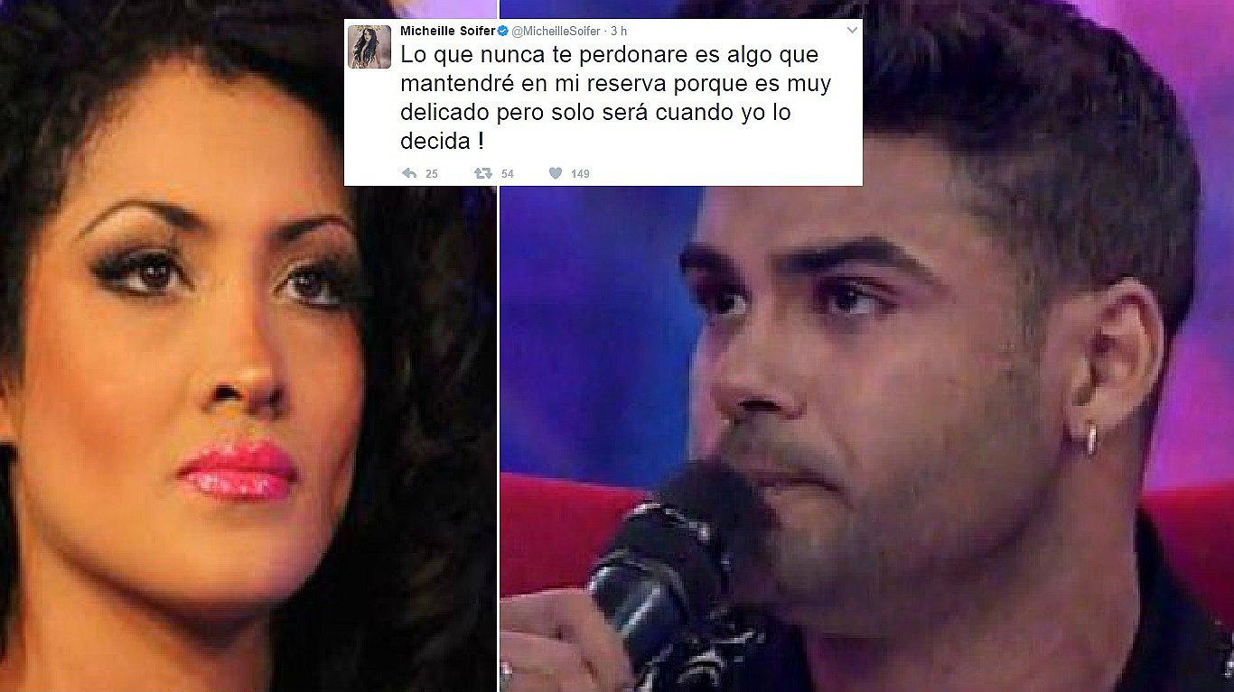 ¡Qué fuerte! Michelle Soifer "desenmascaró" a Erick Sabater frente a "Michilovers" (FOTOS)