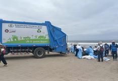 Recogen 10 toneladas de basura en la playa más concurrida de Ilo