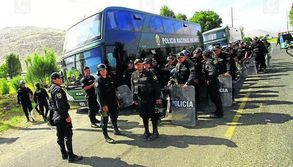 PNP: 294 policías de Arequipa fueron enviados a Lima para capacitación pero se quedarán en la capital